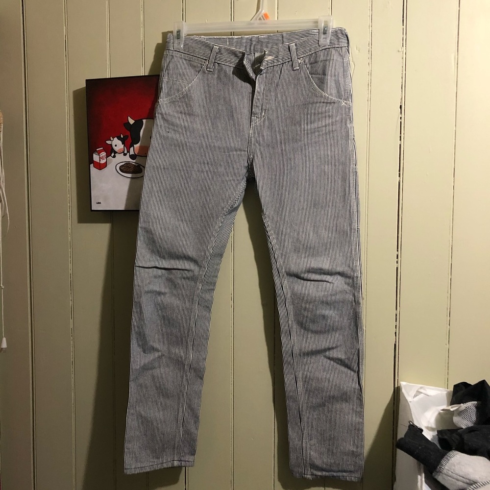 Comme De Garçons Pinstripe Pants